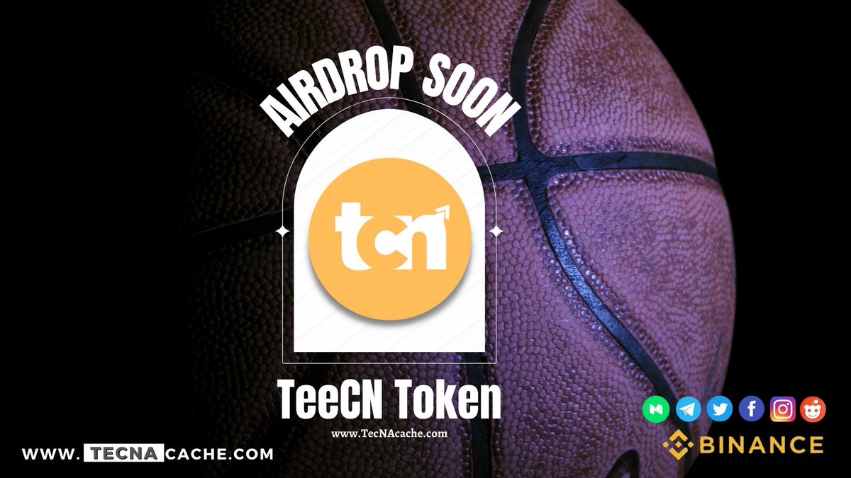 TecnaCache's tweet photo. #Airdrop Soon #TeeCNToken by #TecnaCache https://t.co/IqLFBE1W4b