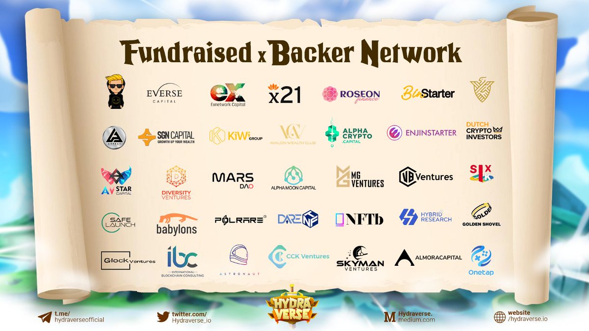 Hydraverse_io's tweet photo. Hydraverse is pleased to announce that $1.7M was funded by our investors during the Private round 🥳

This achievement demonstrates the potential of our project, lots of love from our community and the invaluable contribution of our strategic investors 🥰

https://t.co/kkNOtpzCoj https://t.co/evzpOWld9R