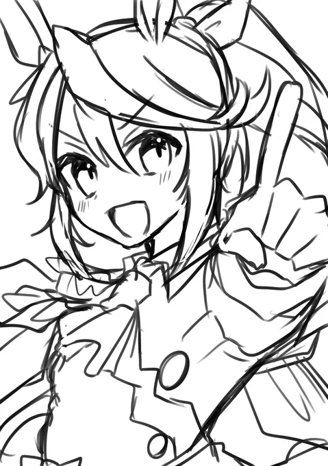 そのうち描くかもしれないし描かない気もするテイオー 