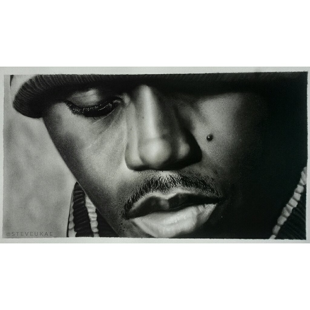 steveukae_'s tweet photo. Completed drawing of @Nas Done with Charcoal pencils on Strathmore drawing paper. 
Dimension: 27x47CM. 
Duration: 8 Hours. 

Kindly repost. 
@instablog9ja @rapu_obi @yabaleftonline #art #oc #ArtistOnTwitter #Ethereum #BTC #ManchesterDerby #MCIMUN https://t.co/aCXgEdLvbF