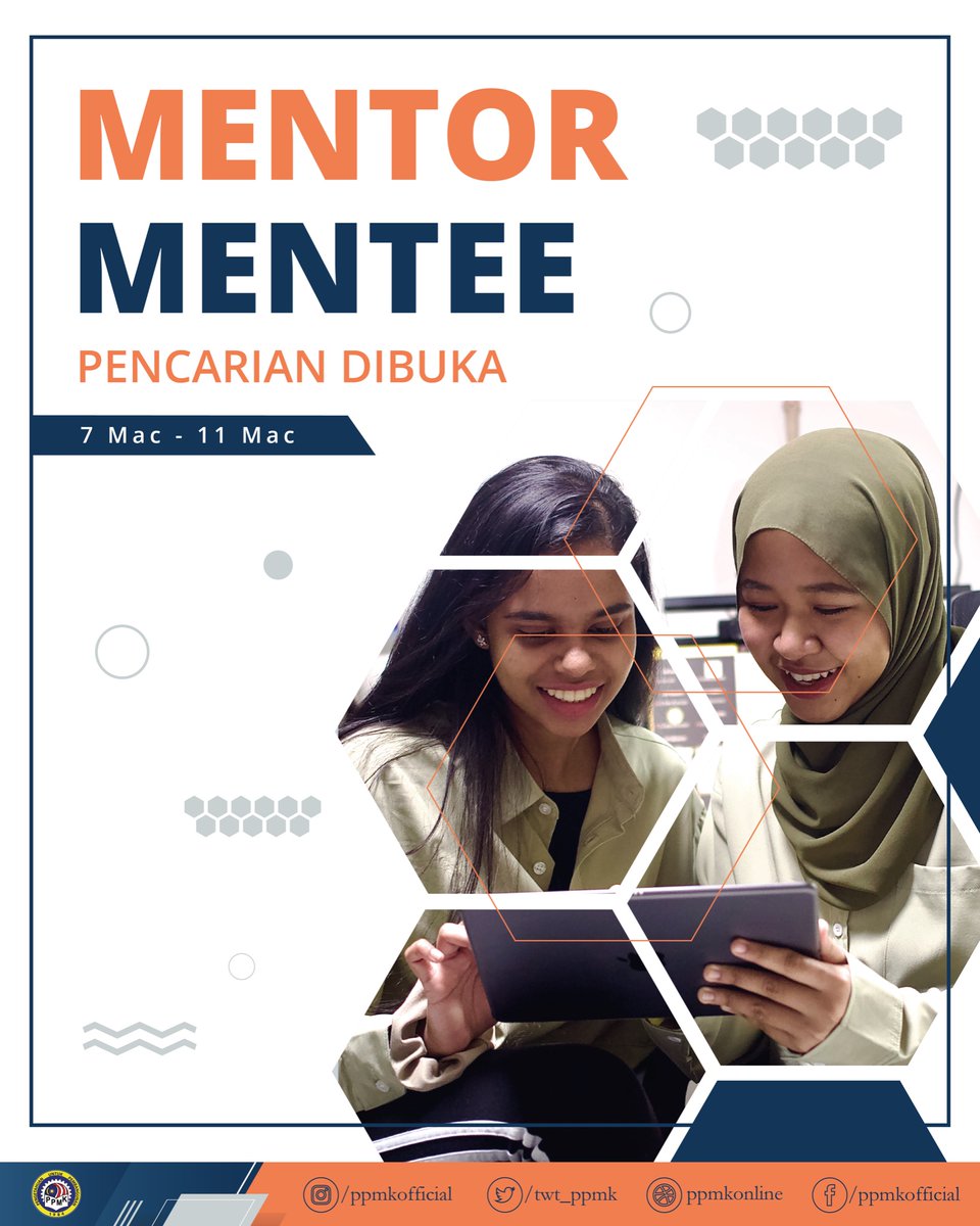 twt_ppmk's tweet photo. Hai semua! Kami sedang membuka pencarian mentor dan mentee. Boleh isi google form berikut!
https://t.co/dbYJWwneg2 https://t.co/E1wJeBpNkJ