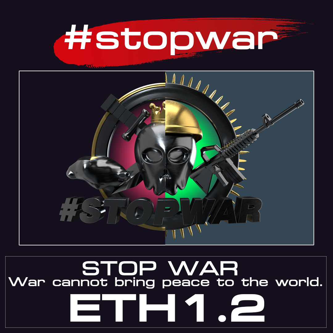 YMStreet's tweet photo. @NFT_enthusiasts STOP WAR
War cannot bring peace to the world.

มือใหม่หัดขาย Collection #STOPWAR คลอดผลงานออกมาได้ 2 ตัวแล้ว ยังอยู่ครบน่ะครับ ถ้าชอบใจก็ฝากกดแชร์ด้วยครับ 
https://t.co/t9Yg8tfoBz
https://t.co/cAsBZA3SYR
https://t.co/ucMUFPBfBW
#MakersPlace #NFT #NFTCommunity #CryptoArt https://t.co/Vhn2h9YJWu