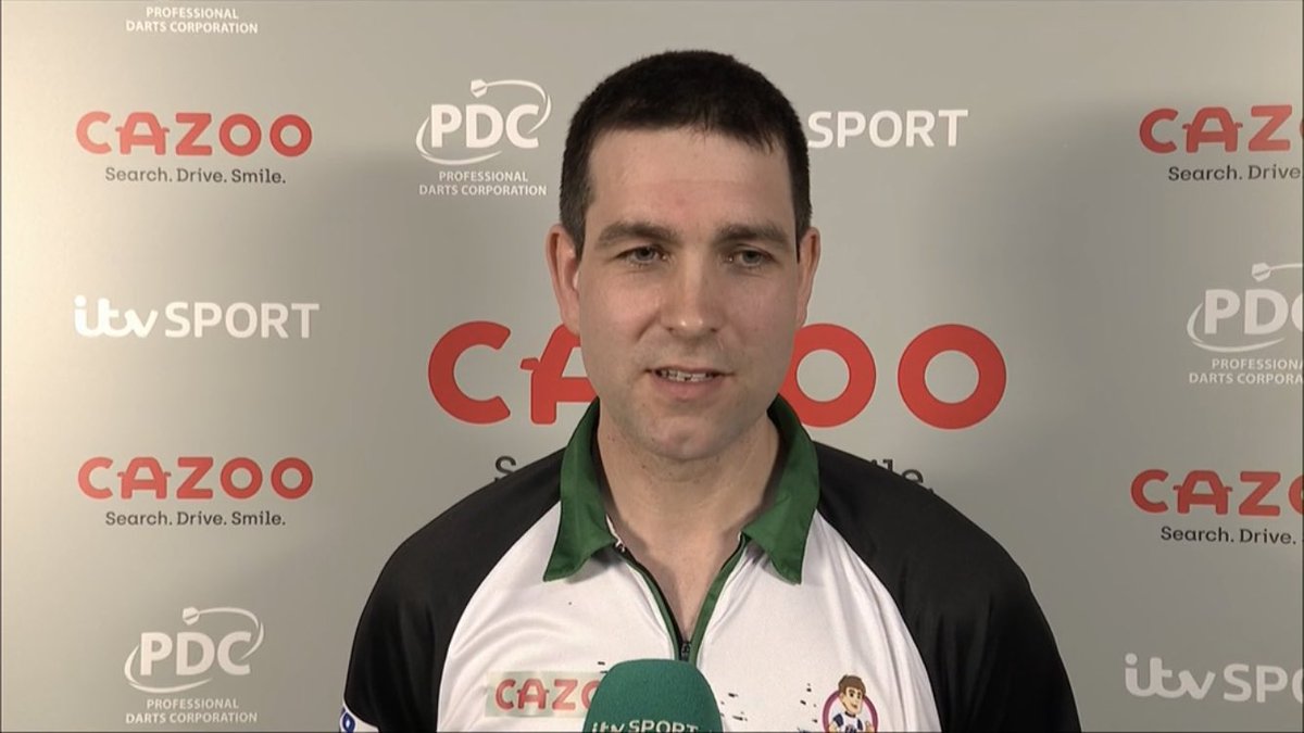 livedarts's tweet photo. O’Connor: “We knew it was going to happen because we hired a witch before the competition started. We paid her a couple of hundred quid to get me and Keane to the Semis.” 

😂🧙🏻‍♀️

#UKOpen https://t.co/6nOfjeFrxr