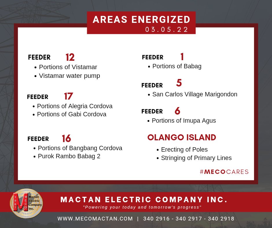 Mactan Electric Company tweet media