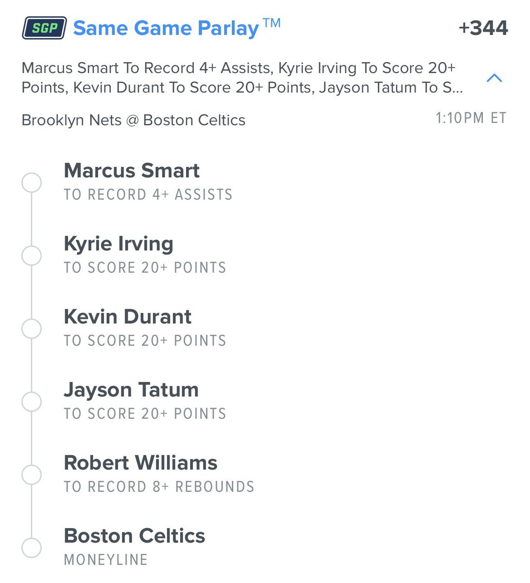 NBAGuru__'s tweet photo. We’re back after an off day yesterday!! 2 units on this play today because I love the players in this game! Let’s get it 💪🏻 #GamblingTwitter #FanDuel https://t.co/e1TIZVpFrS