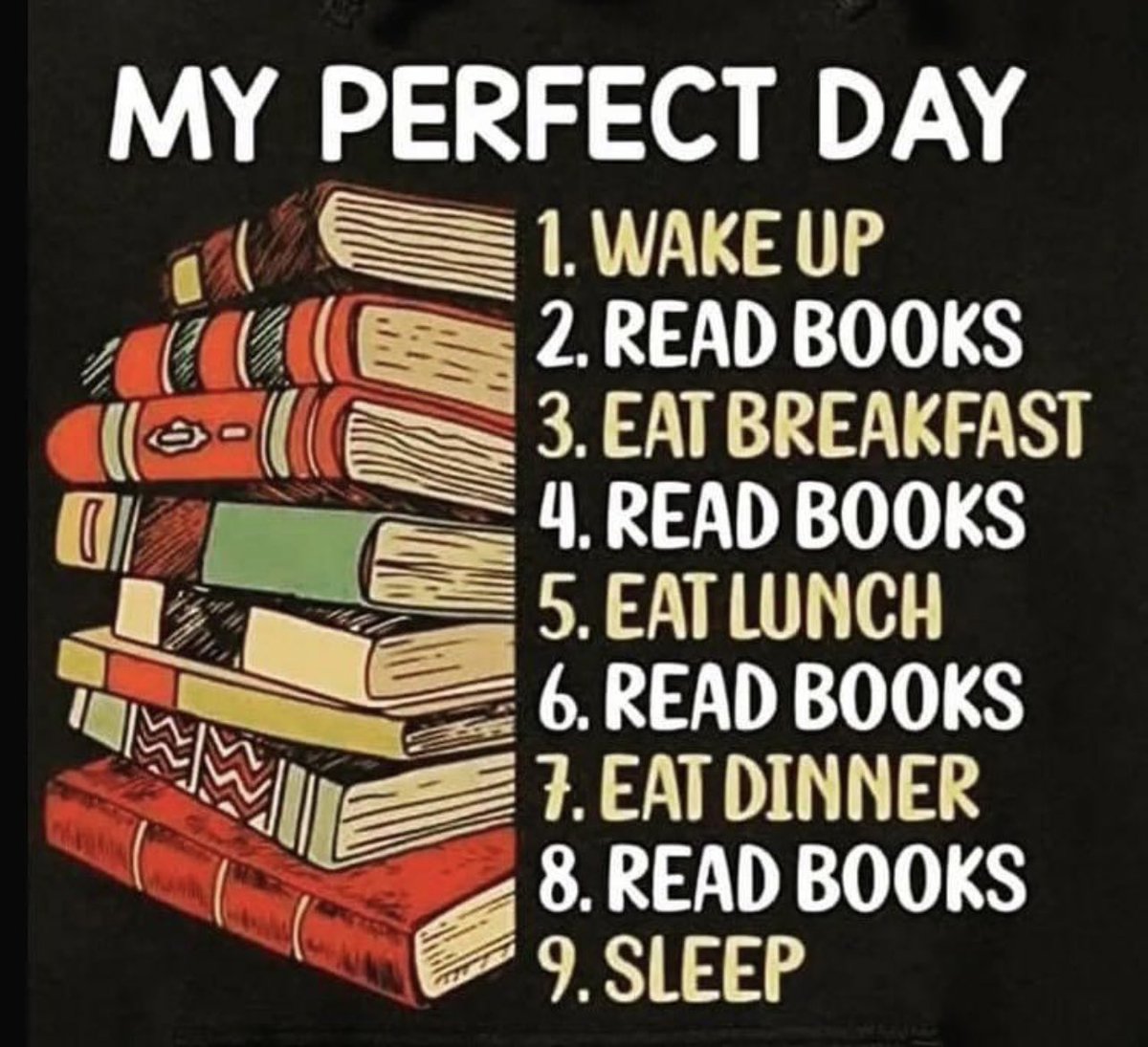 MHSWLibrary's tweet image. Sounds about right.