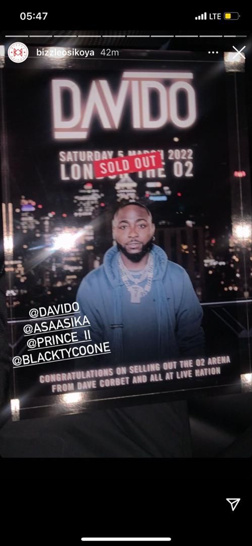 LexxxSir's tweet image. Fun fact:
@davido turned the O2 to Ozone (O3)😎💥💥💥💥💥😁😁

#Davido𓃵
#Davidoat02 
#DavidoatTheO2