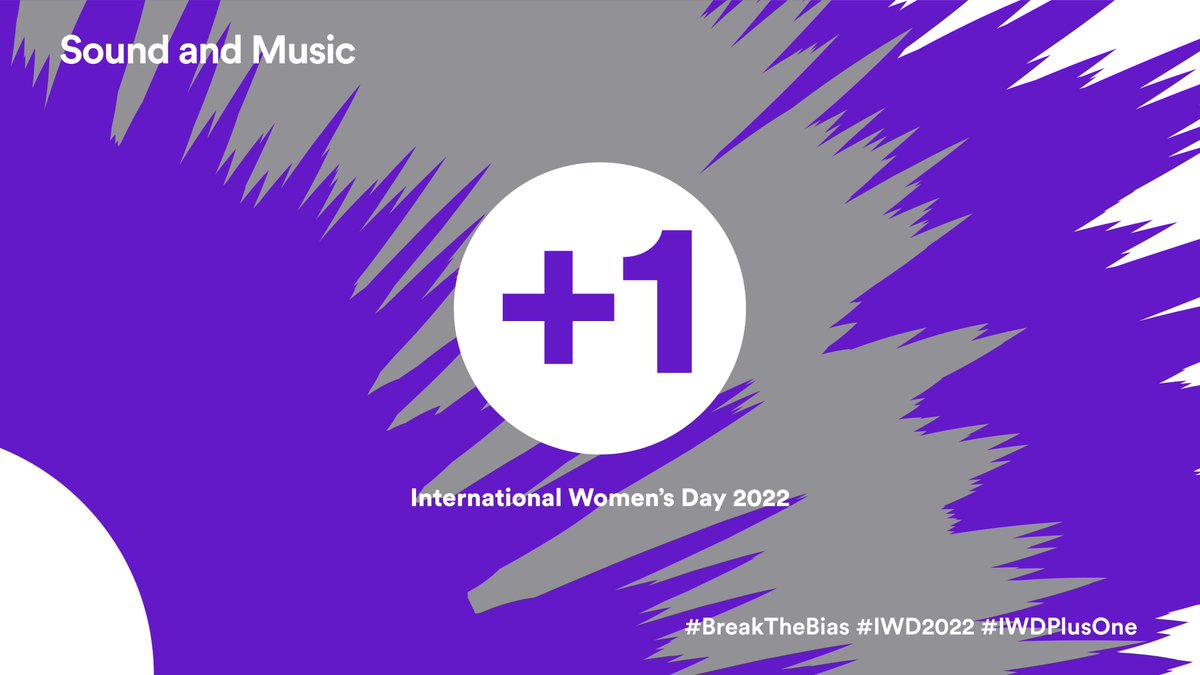 soundandmusic's tweet photo. 📢 We'll be celebrating International Women’s Day this year with the launch of a new and inclusive campaign, +1, showcasing composers and creators who identify as women, trans and non-binary.

https://t.co/UsfYrWKrs1

1/6 https://t.co/Tlr0XuIQ0z