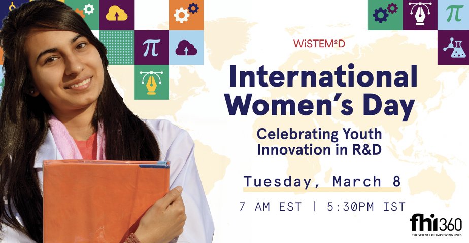 FhiPartners's tweet photo. The @JNJNews #WiSTEM2D Youth Program is building an equal future for women and girls in #STEM2D.
On #IWD2022, meet 3 young innovators and explore fun resources that spark girls’ curiosity in STEM2D.
https://t.co/EcraPrx5Hs
#WomenInSTEM https://t.co/IplwkTB7xD