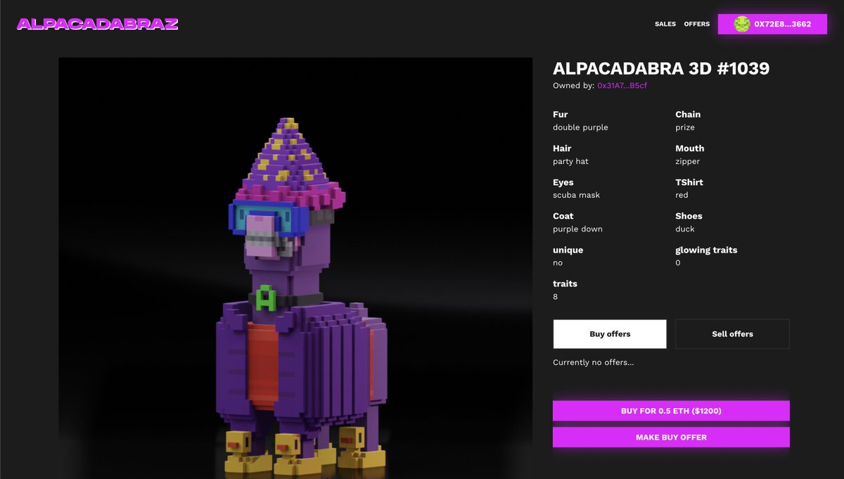 ALPACADABRAZ's tweet photo. 2D &amp; 3D Pacas will have their own dedicated Marketplace very soon! 

Lower fees, less downtime and a step crucial for our long-term plans! 🎉 https://t.co/7xjiLRFdSs