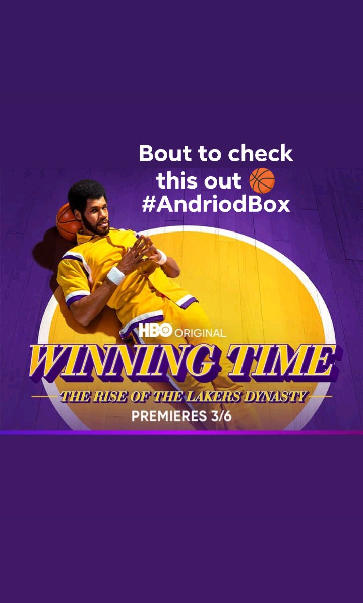 P_Milla219's tweet image. @Lakers @HBO #andriodbox