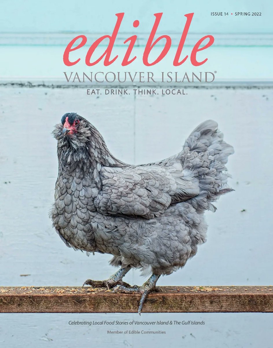 We love the Edible Vancouver Island cover girl!
buff.ly/3sIsClR
#EdibleCommunities