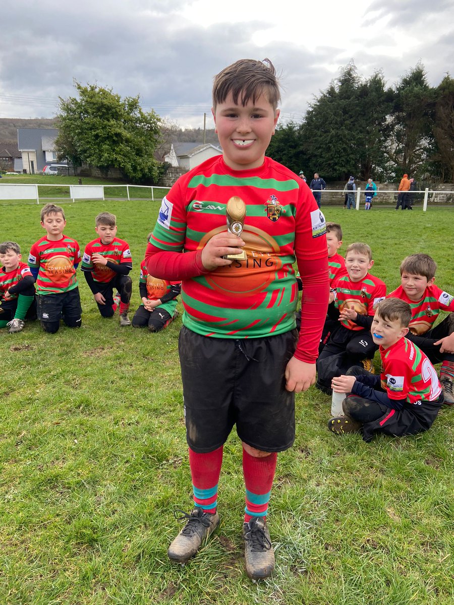 DunvantU10s's tweet photo. Taking home the trophies 🏆 🏆🏆 this week are 🥁🥁🥁
Noah - Best Tackle 🏉🏉🏉
Sam and Brady - Player of Match and Player of the week. Well done! Well deserved! Excellent skills! 🏉
#Rugby #dunvantrfc #eggshapedball #dunvantfamily #playerofmatch #Besttackle #grassrootsrugby https://t.co/BO9sVmisIc