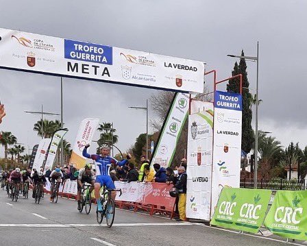 💥 Глеб Сырица (Lokosphinx) 6 марта одержал победу на международной гонке в Испании - Trofeo Guerrita (166,7 км). Вторым стал - Андони Лопес де Абетчуко 🇪🇸 (Caja Rural-Alea), третий - Анхель Котерильо Гонсалес 🇪🇸 (Gomur-Cantabria Infinita). Поздравляем 👏💐 #roadcycling #fvsr