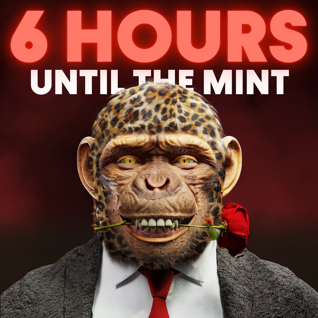 Public mint starts today 4PM EST (10PM CET)🔥

➡️ Mint price: 0,20 ETH
➡️ Max NFTs per wallet: 2 (if you’ve already minted, you’ll need another wallet)
➡️ Mint link will be in bio
➡️ Only 1000 NFTs available for public mint

Join Discord for more infos! discord.gg/smartbeast