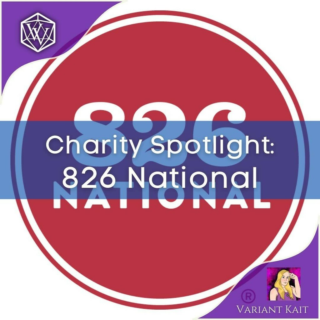 This month's #VariantVentures #CharitySpotlight focuses on <a href="/826national/">826 National ✍🏾✏️✨</a> 📝Link to blog in bio!
.
.
.
#donate #support #826national #charity #creativewriting instagr.am/p/CaxEEm1N4cL/
