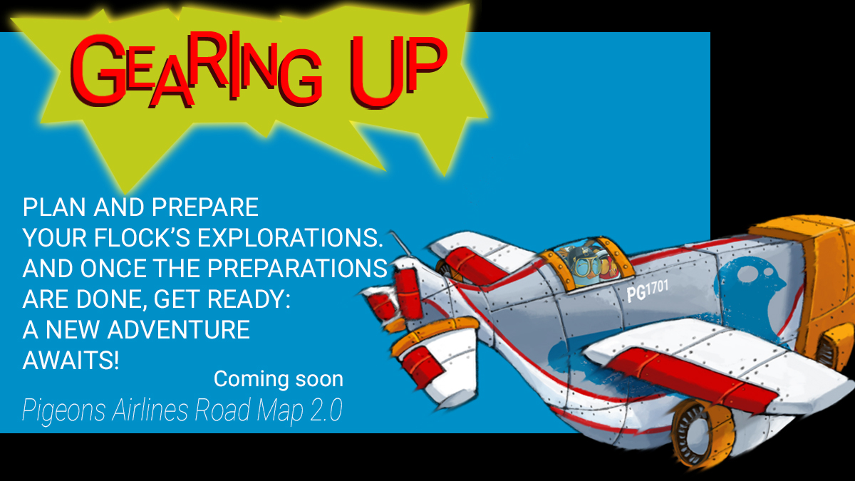 Hello guys and welcome to the last big announcement we have (so far)!
You'll get a chance to gear up your flock to explore new portions of the world. And once you're all set to go? Well, new adventures await!

#nft #solana #NFTart #NFTcommunity #NFTcollection