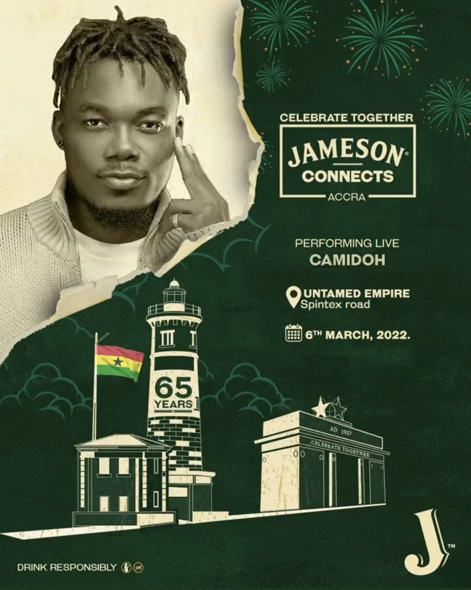 Camidoh's tweet photo. Catch me where you can 😊
#Booomba #GhanaAt65 #GhanaIndependence https://t.co/0w2hQwcmCV