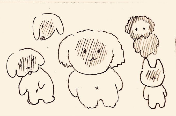 「次に来るバズるかわいいキャラ」を作ろう企画

10人目

「顔が泥で汚れた犬たち」 
