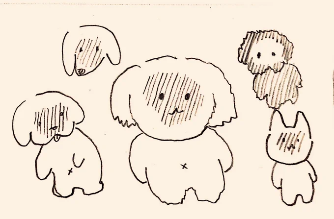 「次に来るバズるかわいいキャラ」を作ろう企画

10人目

「顔が泥で汚れた犬たち」 