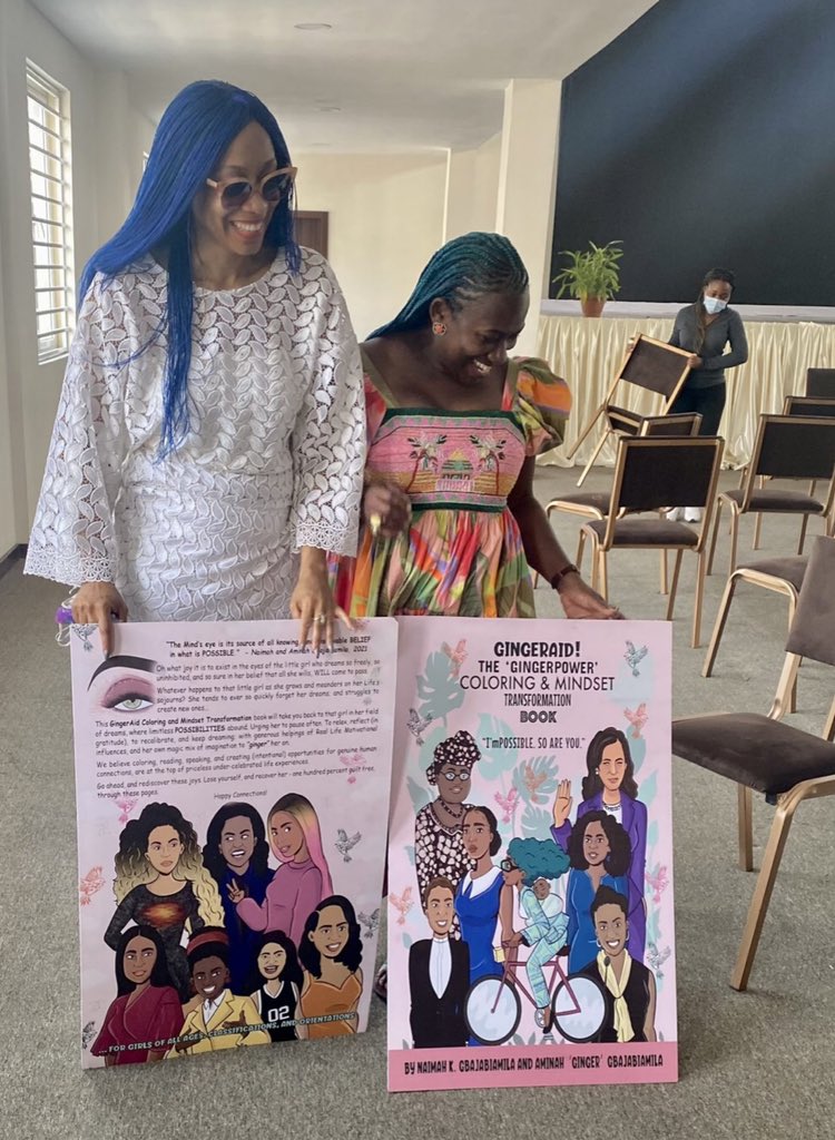 bellanaija's tweet photo. We are excited about the Launch of Ginger Power 50/50 & GingerAid – The Coloring & Mindset Transformation Book with an Inspiring Message
Read more: https://t.co/BLLeqRuUI3
#Gingeraid
*SC https://t.co/ui0b8BCMgP