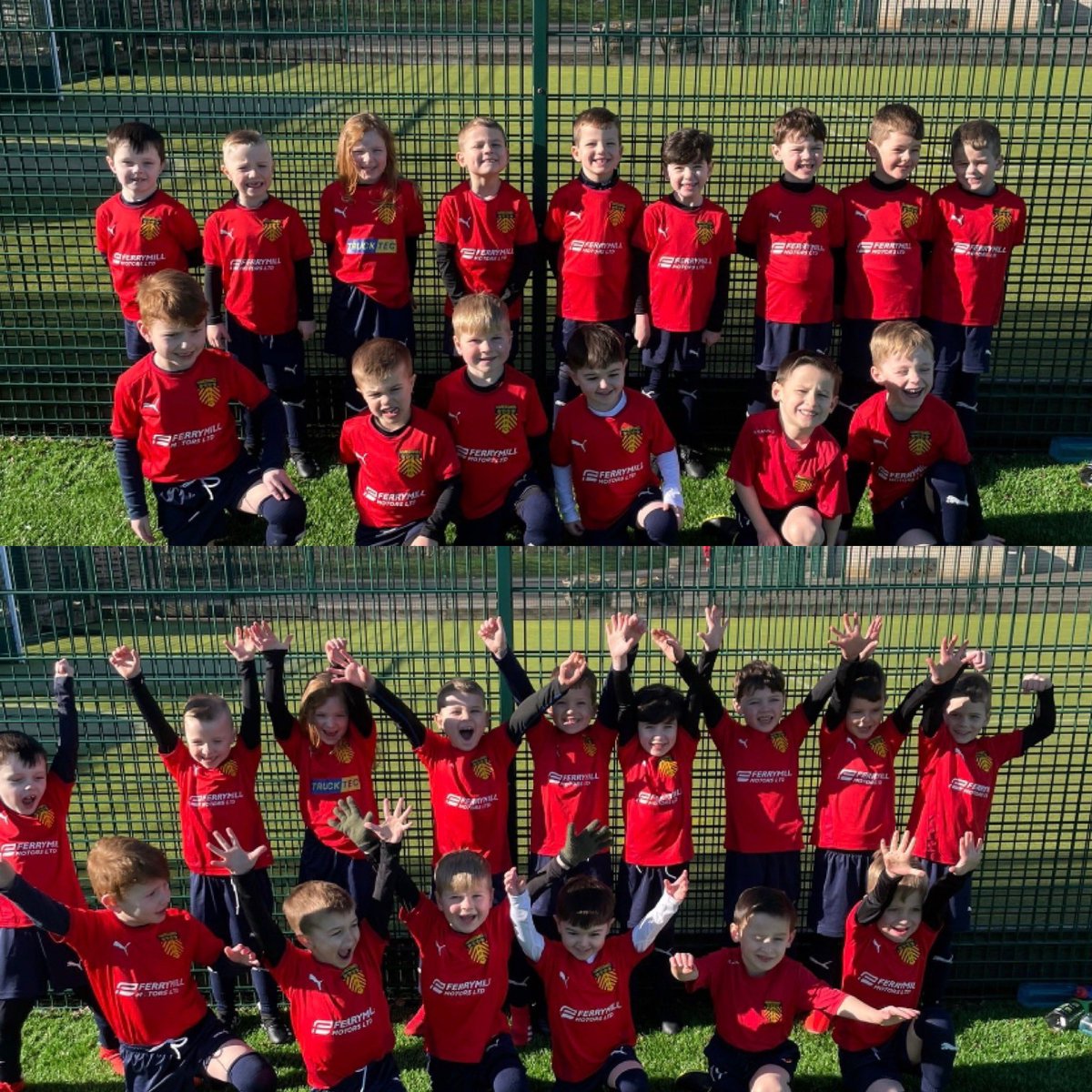 HarestanesAFC's tweet photo. A beautiful sunny day ☀️ yesterday seen our 2016 team in their first game of fun fours with the club. The boys loved it and made their coaches and club proud. Keep up the good work kids 👏🏻
#harestanes
#buildingtheirfutures
#thenextgeneration https://t.co/SlQJoHxw28