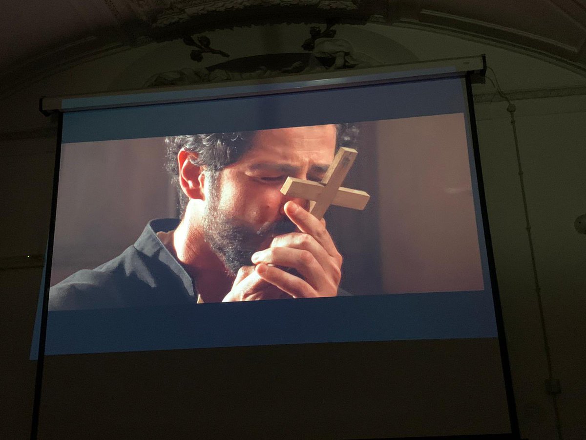 indriqs's tweet photo. Last night at #chiesadelgesù , #Rome, we attended at the #premiere of  our docufilm #saintfrancisxavier - TTEOTW
Thank you so much to my dear friends who came, to the director Daniela Gurrieri and to @EWTN .
It has been an occasion to #PrayForUkraine and #PrayForPeace https://t.co/Zqg1Mcg0gj