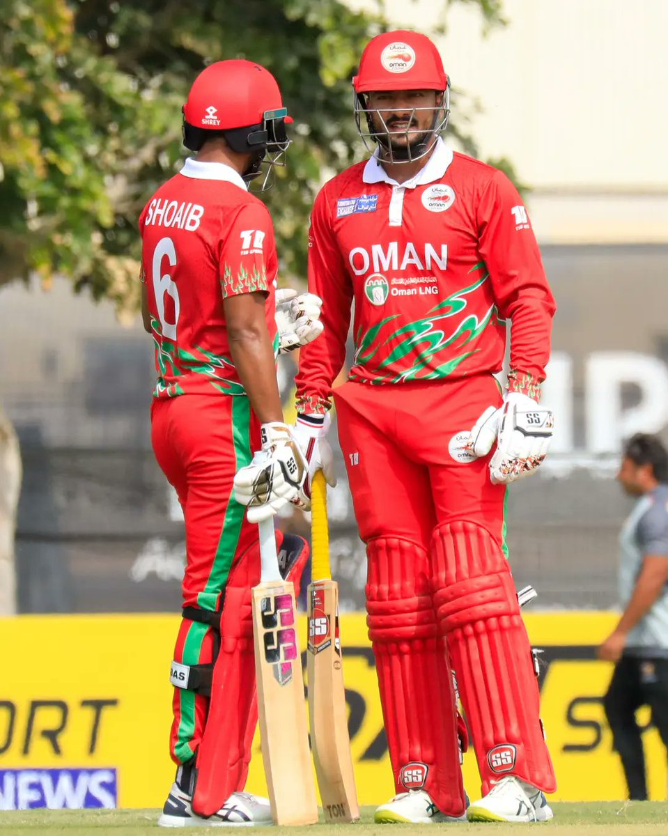 TheOmanCricket's tweet photo. How about we say 2 - 1?π
Sublime performance by the boys to beat UAE at thier ground coming back from the rough patch last month!
#UpandOver #OmanCricket #RagingRed #CWCL2
#OmanvsUAE https://t.co/Ty25bv3vdo
