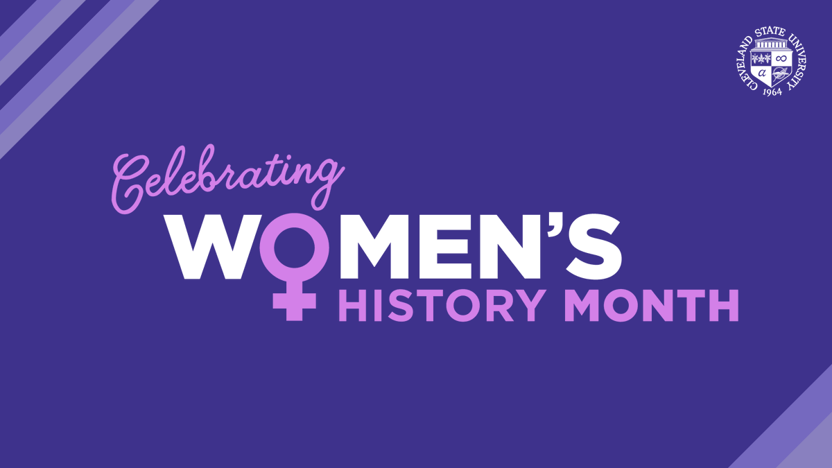 CLE_State's tweet photo. Several on campus events this week to celebrate Women's History Month. Details here: https://t.co/CWN1cb64CD
#CleState #EngagedLearning #WomensHistoryMonth https://t.co/hZH0AtfMu1