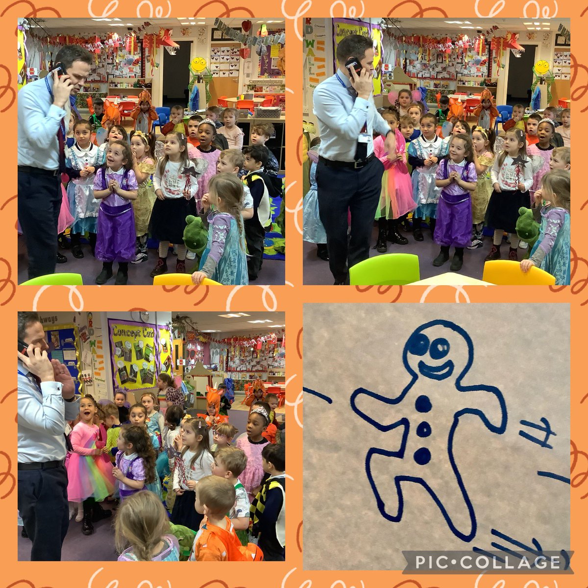 jones_smca's tweet photo. Reception had a fun-filled World Book Day. Dressing up, mystery footprints, exciting packages and a surprise phone call from the Gingerbread Man! #WorldBookDay #ignitingcuriosity #excitement #readingforpleasure @southern_smca1 @BebbingtonMrs https://t.co/tfnSSY4wN7