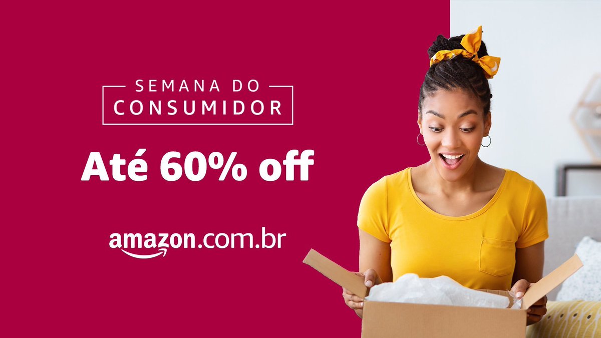 OfertasBooks's tweet photo. 🚨 Em menos de 12 Horas vai começar a da Semana do Consumidor na Amazon!!

Link da página do evento: https://t.co/nQWhyKXmZd

Assine o Amazon Prime para ter frete grátis e rápido com 30 dias grátis: https://t.co/SOCRyW2KPv https://t.co/IgYjg9NrE5