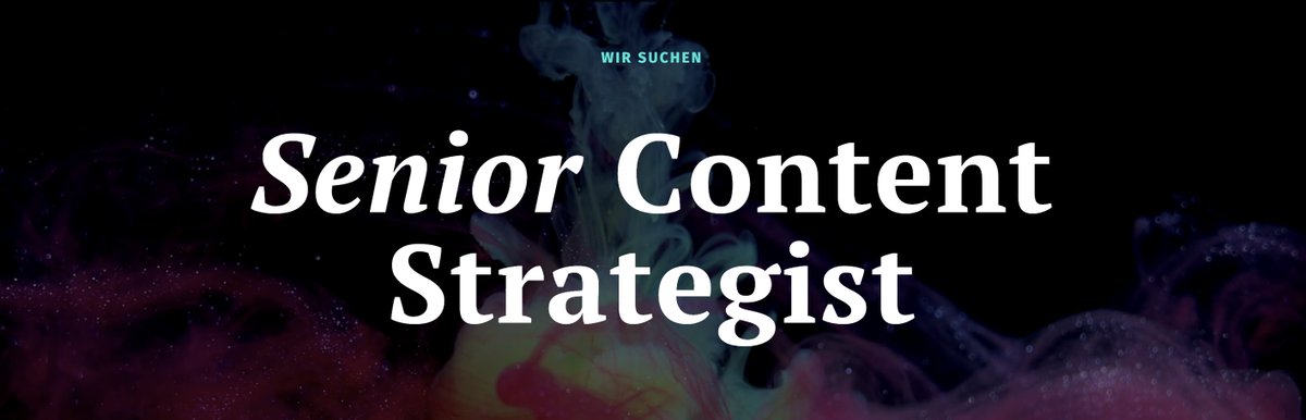 Agentur ja, aber irgendwie besser? Gern: Bewirb Dich jetzt als Senior Content Strategist (m/w/d) bei Crispy Content®! #jobs #contentmarketing #contentstrategy #berlin  crsp.me/3BFE6JY?