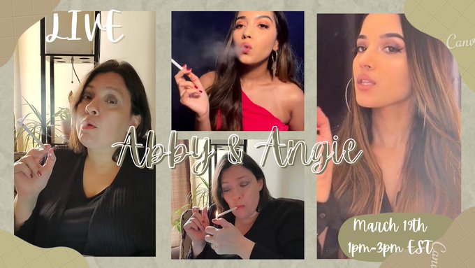Join me on Saturday March 19th from 1pm-3pm EST along with Angie Smokes for our first ever live stream<a href="/tag/clip"class="tags"><span>#clip</span></a>