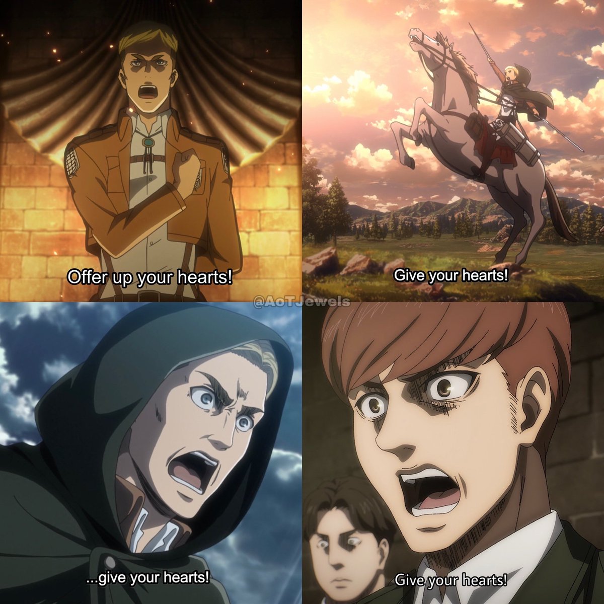 Modesto otaku on X: Shinzou Wo Sasageyo!✊🏻🥹 🎬 𝗔𝗻𝗶𝗺𝗲: Shingeki no  Kyojin: The Final Season  / X