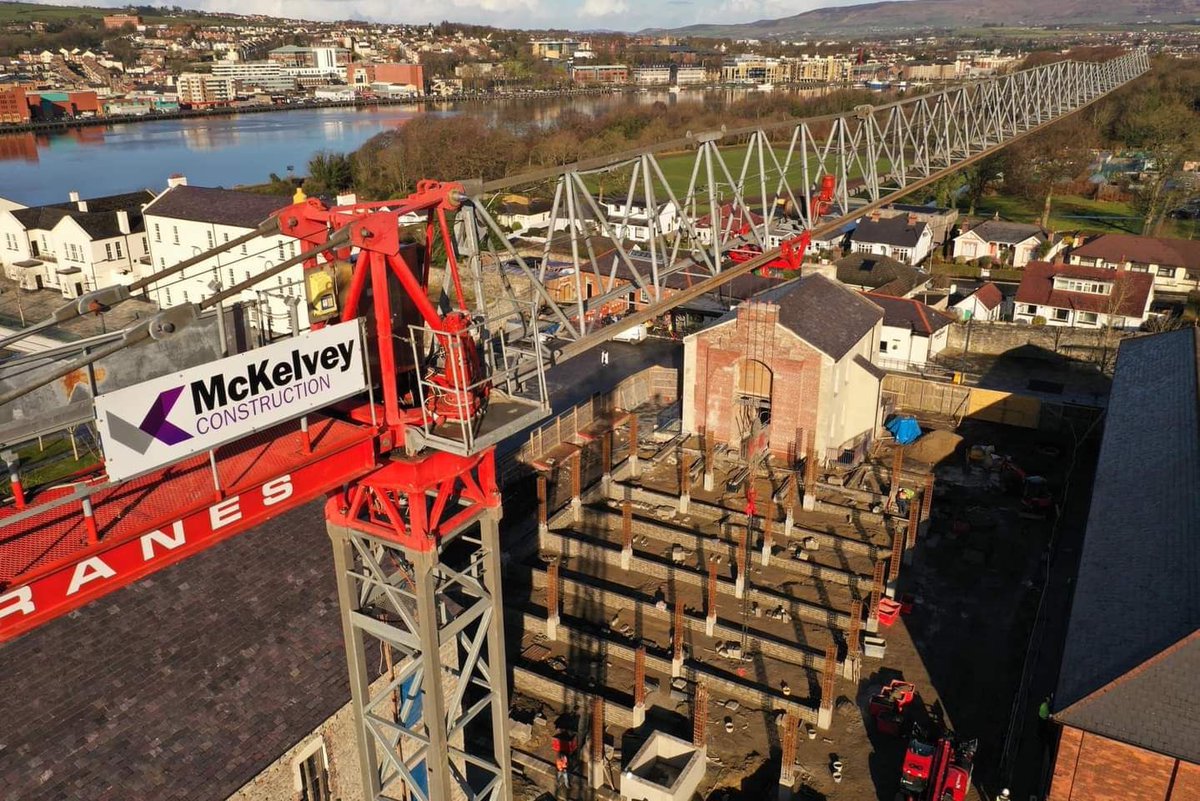 <a href="/NWSharingZone/">NW Ireland 2040</a> A few aerial shots of the new Ebrington Hotel &amp; Spa gradually emerging from the ground towards an opening in June 2023 <a href="/CoDerryAirport/">City of Derry Airport</a> <a href="/DerryDiaspora/">Derry Diaspora</a> <a href="/FPnorthwest/">Futureproofnorthwest</a> <a href="/derry_group/">Derry University Group</a>