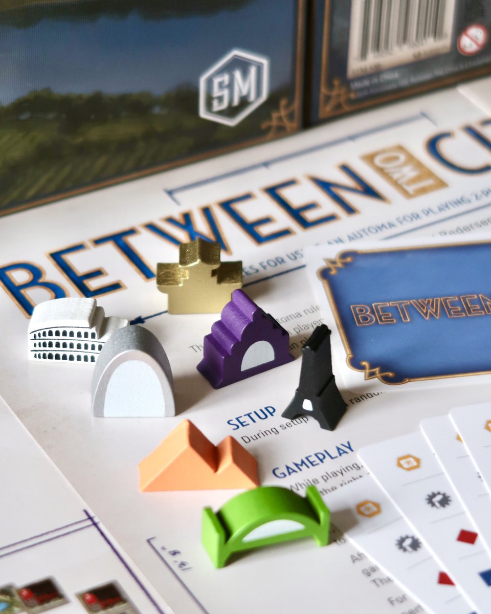 TrybSolo's tweet photo. I am very curious how is “Between Two Cities”. It’s from 1-7 players, it includes an automa based solo mode 🙂 I like set collection games and I’ve also played “Between Two Castles of Mad King Ludwig”.
#trybsolo #boardgames #betweentwocities #gryplanszowe @stonemaiergames https://t.co/GTW0Ba7rUk