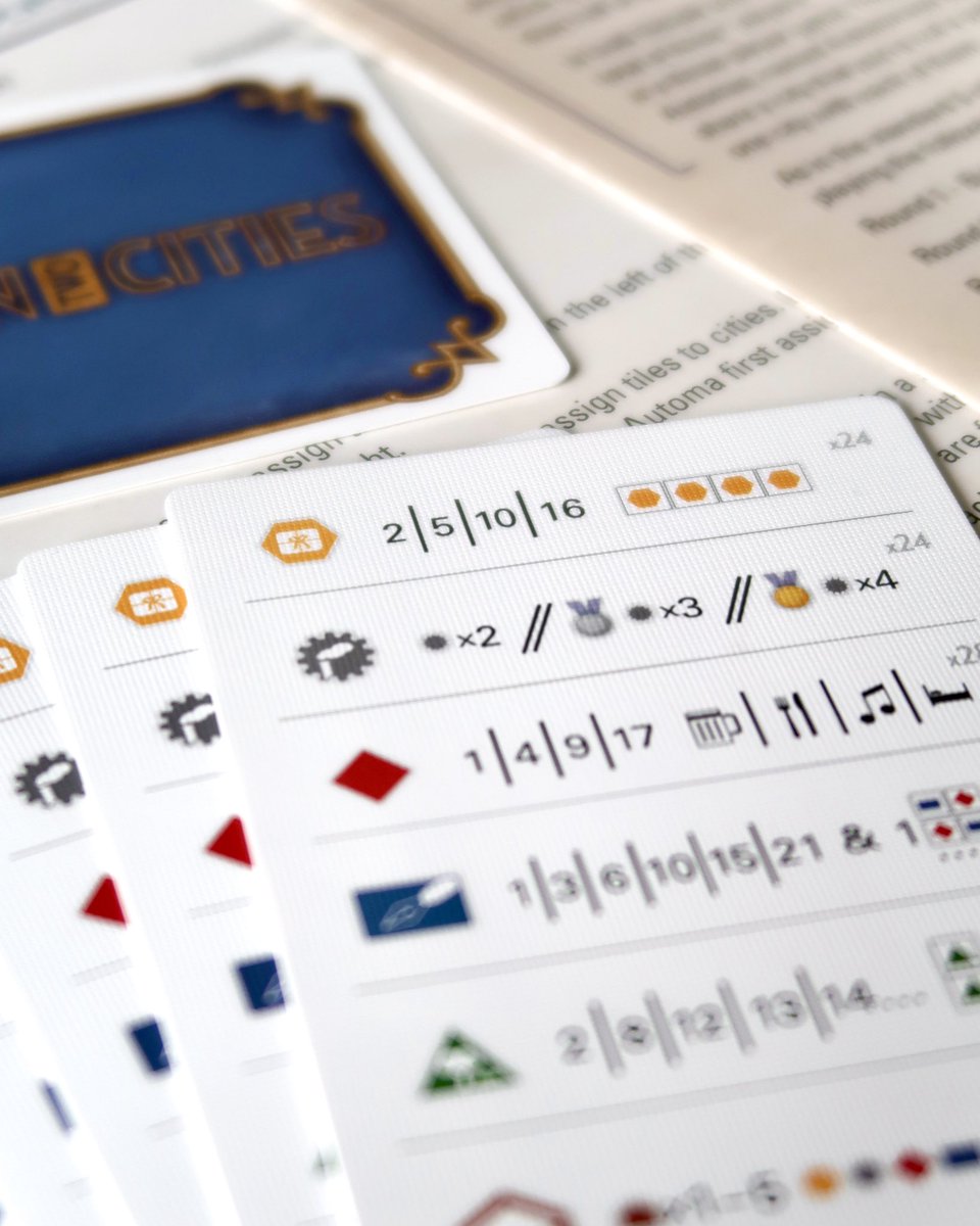 TrybSolo's tweet photo. I am very curious how is “Between Two Cities”. It’s from 1-7 players, it includes an automa based solo mode 🙂 I like set collection games and I’ve also played “Between Two Castles of Mad King Ludwig”.
#trybsolo #boardgames #betweentwocities #gryplanszowe @stonemaiergames https://t.co/GTW0Ba7rUk