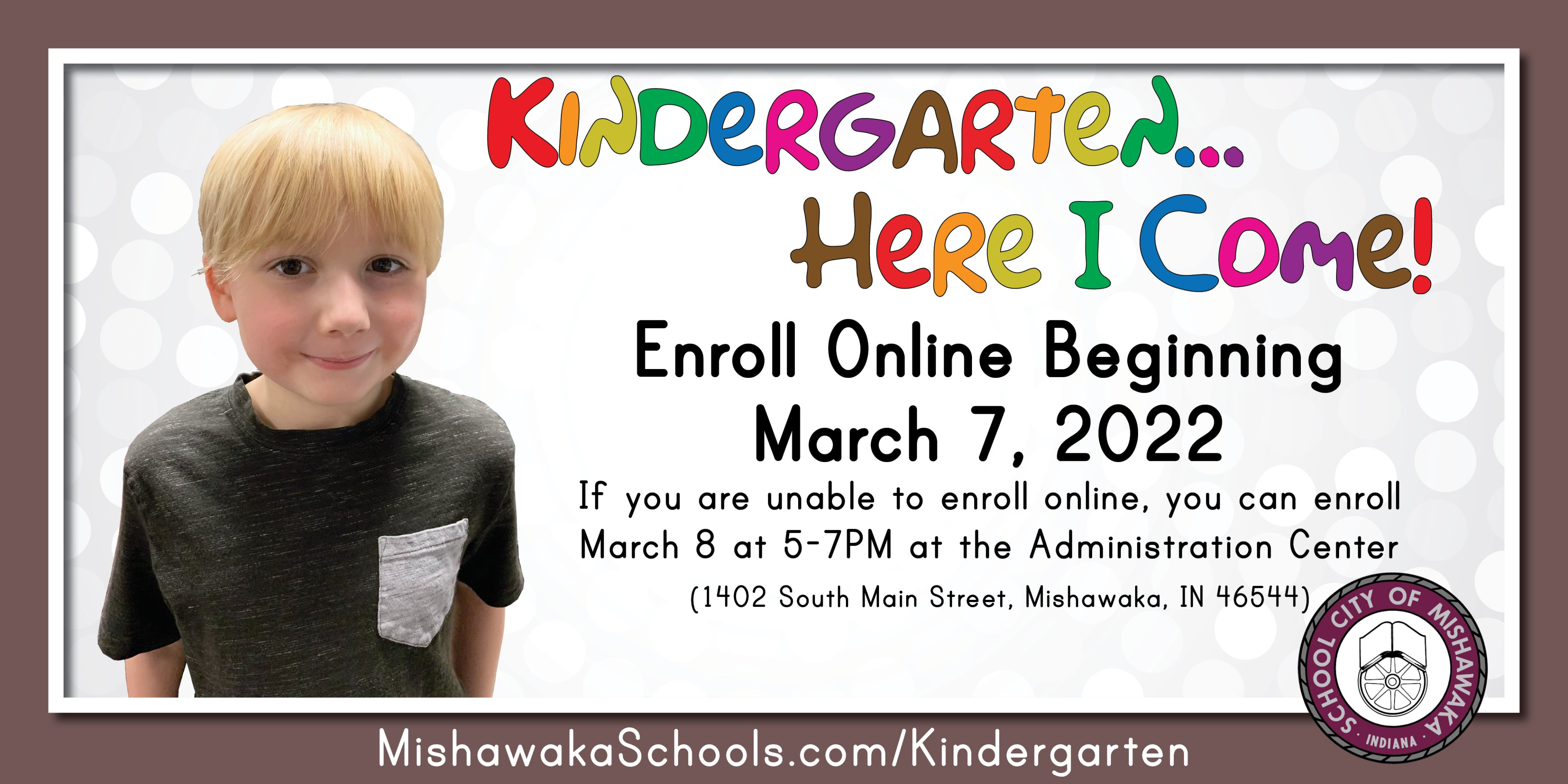 SCM Schools on Twitter "Kindergarten enrollment begins tomorrow