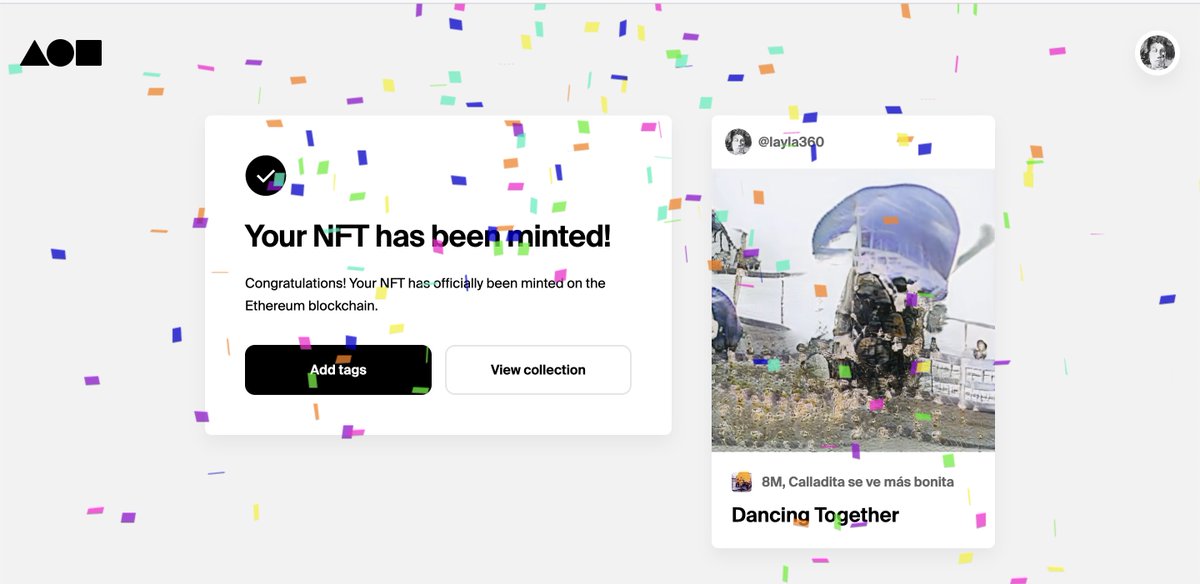 All 4 artworks for "8M, Calladita se ve más bonita" are minted on @withFND 

foundation.app/collection/8m

Official drop March 8th at 11 EST on @TwitterSpaces 
I'm so excited to finally have this collection ready and share it with you all

#nftart #NFTdrop #nftcollector #8M