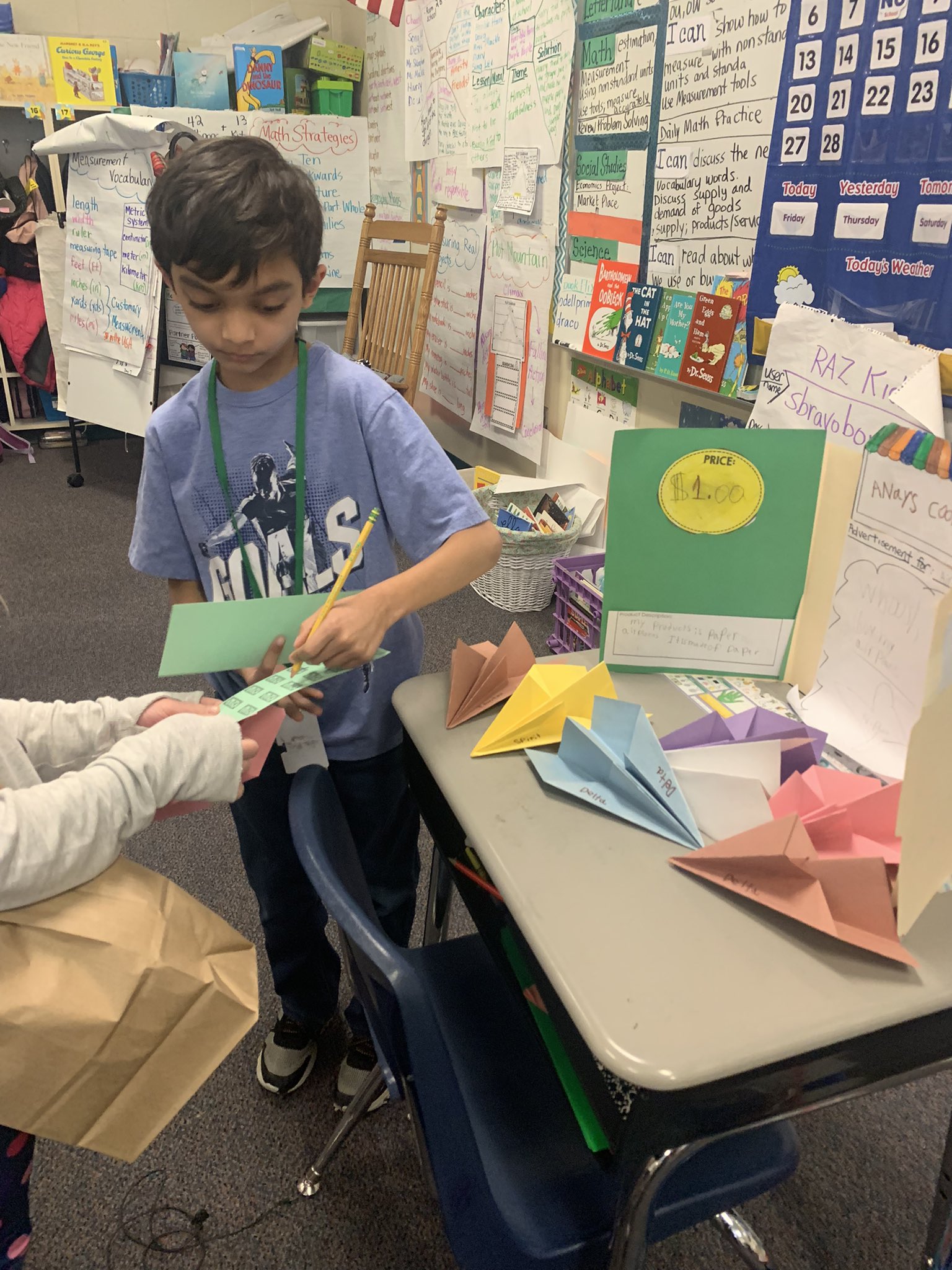 WR Odell Primary on Twitter "Second grade marketplace is always a