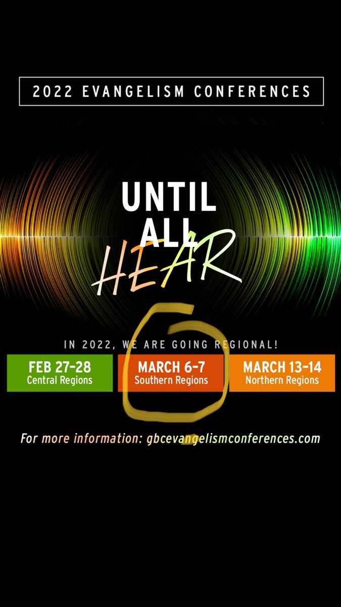 evangelismGA's tweet photo. Today is the day South Georgia!  See you later at FBC Tifton! Register at https://t.co/eJjh8gLgWh #untilallhear2022 https://t.co/aCMVpTCMv9
