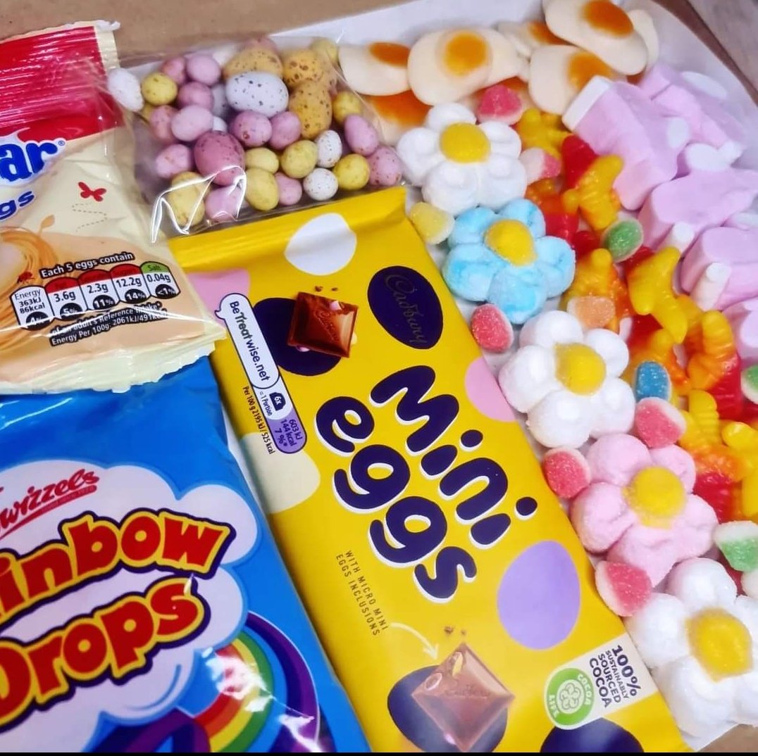 DownSweetLane's tweet photo. 🐥 NEW Easter Snack Box! 🐰

These boxes are flat, packed and ready to be posted straight through your door!

£5 Per Box UK Delivery Only!

📫 Royal Mail 2nd class for just £1.99 https://t.co/quZGunEyS8