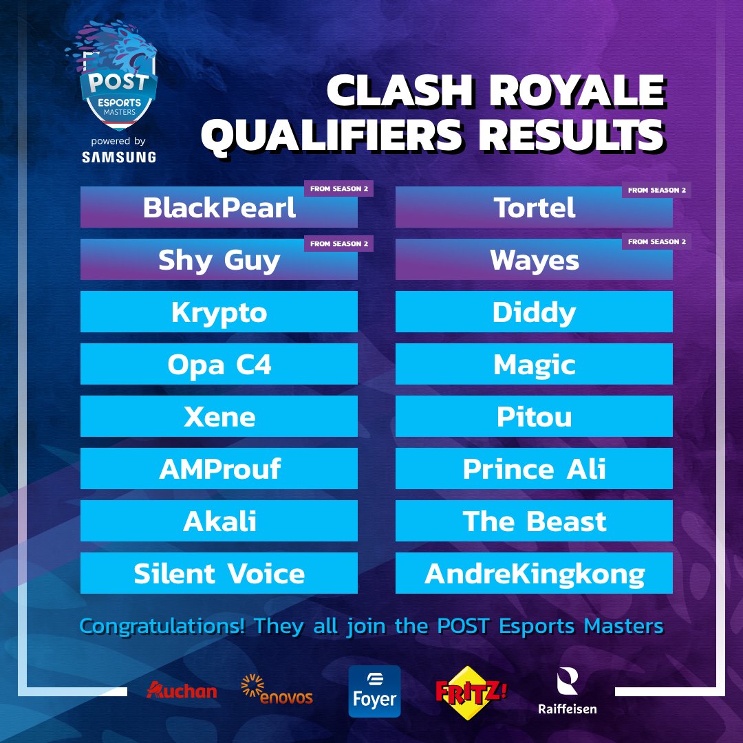 POP Esports Masters tweet media