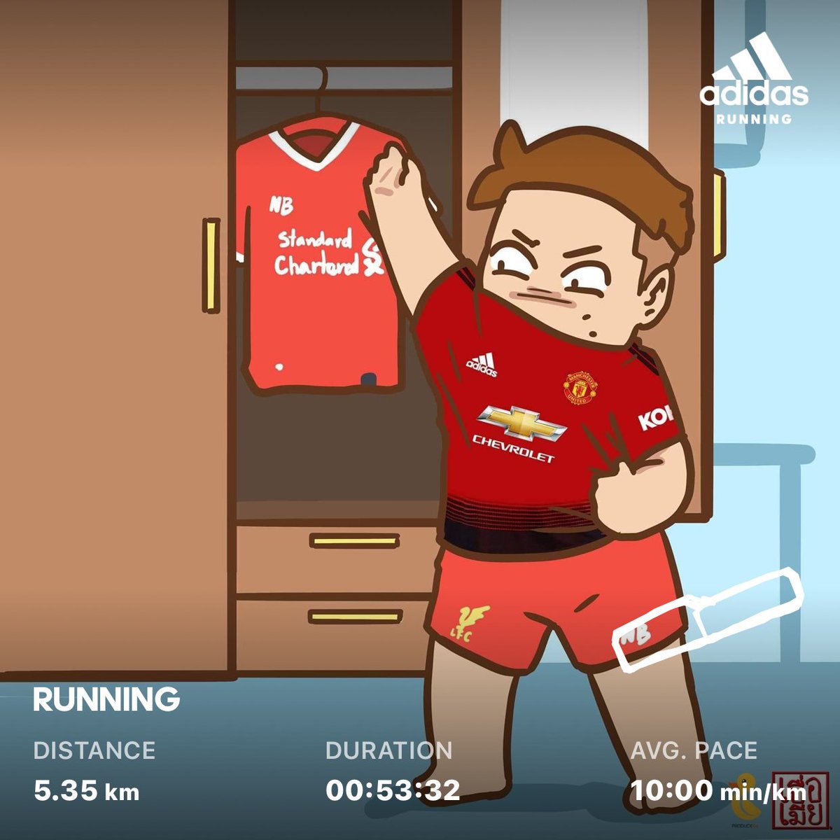 Evening Workout…Glory glory Man United!😆…💉💉💉💉🏃🏽‍♂️😷✌️✌️🥸
#YNWA
#myaecrun🏃🏽‍♂️🇲🇲🇱🇦🇻🇳🇹🇼🇹🇭
#challengemyself
#150KMPERMONTH
#TG 1,800KM./2️⃣0️⃣2️⃣2️⃣