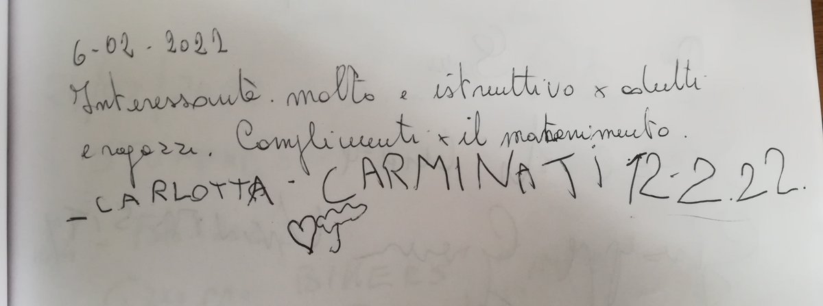 MuseoDeiTasso's tweet photo. ✍️ Le prime dediche dei visitatori del 2022 ❤️
#ivisitatoriscrivono #librodeivisitatori #museodeitasso #cornellodeitasso https://t.co/4UzfI1Oee9