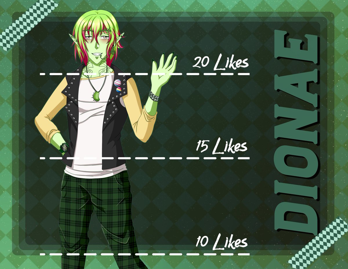 Dionae_VT's tweet photo. Here's my reveal!
I'm Dionae, a Venus fly trap vtuber 🍃
My first stream is going to be in the next week-ish, so hit up my poll and tell me what you think I should play first! 

#Vtuber #VTuberUprising #VTuberEN https://t.co/Tokjf3okSp