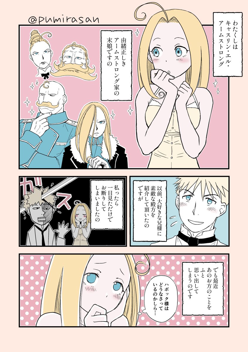 ハボキャス✨ ラスト戦の前あたりの幻覚 ＃鋼の錬金術師