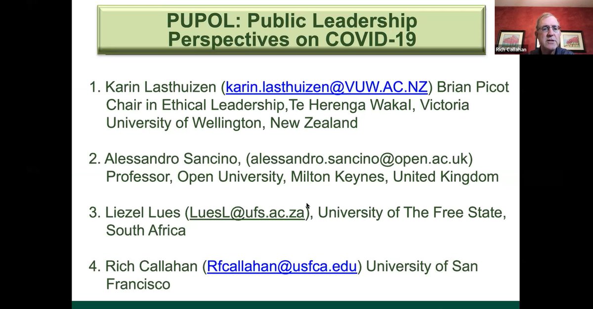 PUPOL_Net (@pupol_net) on Twitter photo If you missed our latest panel on public leadership perspectives on COVID-19, you can watch it now: usfca.zoom.us/rec/play/UOGZH… <a href="/alesancino/">Alessandro Sancino</a> <a href="/LiezelLues/">Liezel Lues</a> If you missed our latest panel on public leadership perspectives on COVID-19, you can watch it now: usfca.zoom.us/rec/play/UOGZH… <a href="/alesancino/">Alessandro Sancino</a> <a href="/LiezelLues/">Liezel Lues</a>