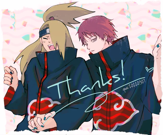 たくさんの誕生日祝いのお言葉や最高に素敵なイラストの数々、本当にありがとうございました😳💕とても幸せな誕生日を迎えることでき感動しています...😭💓作品への嬉しいお言葉もたくさん頂き、これからも好きな絵をたくさん描いていきます!どうぞ皆さま今後ともよろしくお願いします～😁💞 