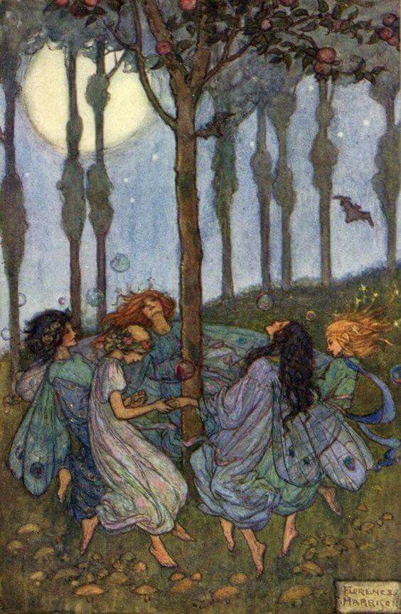 'I was very much provoked. Of course, I knew there are no fairies; but that needn't prevent my thinking there is.'
-L.M. Montgomery

🎨Florence Harrison